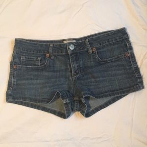 7/8 Aeropostale Denim Jean Shorts